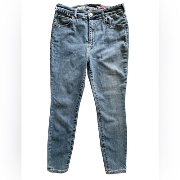 Pilcro High-Rise Denim Leggings Medium Wash Size 31 - Picture 1 of 10